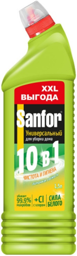 SANFOR средство универсал лимонная свежесть 1,5л
